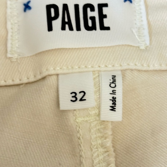 PAIGE Woman Double Button Jogger Jeans Size: 32 - Picture 5 of 7